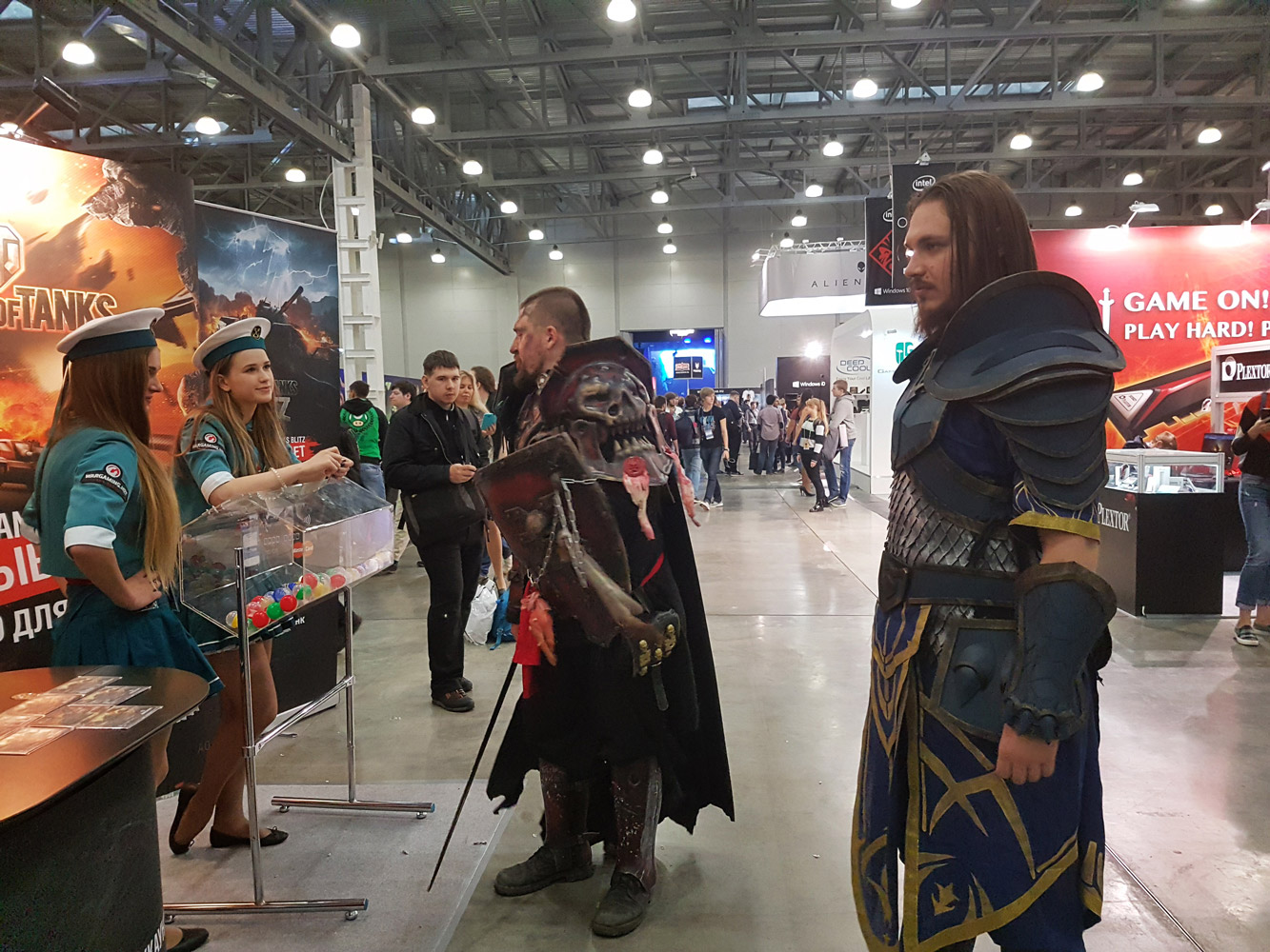 Промо-акция на выставке «ИгроМир»